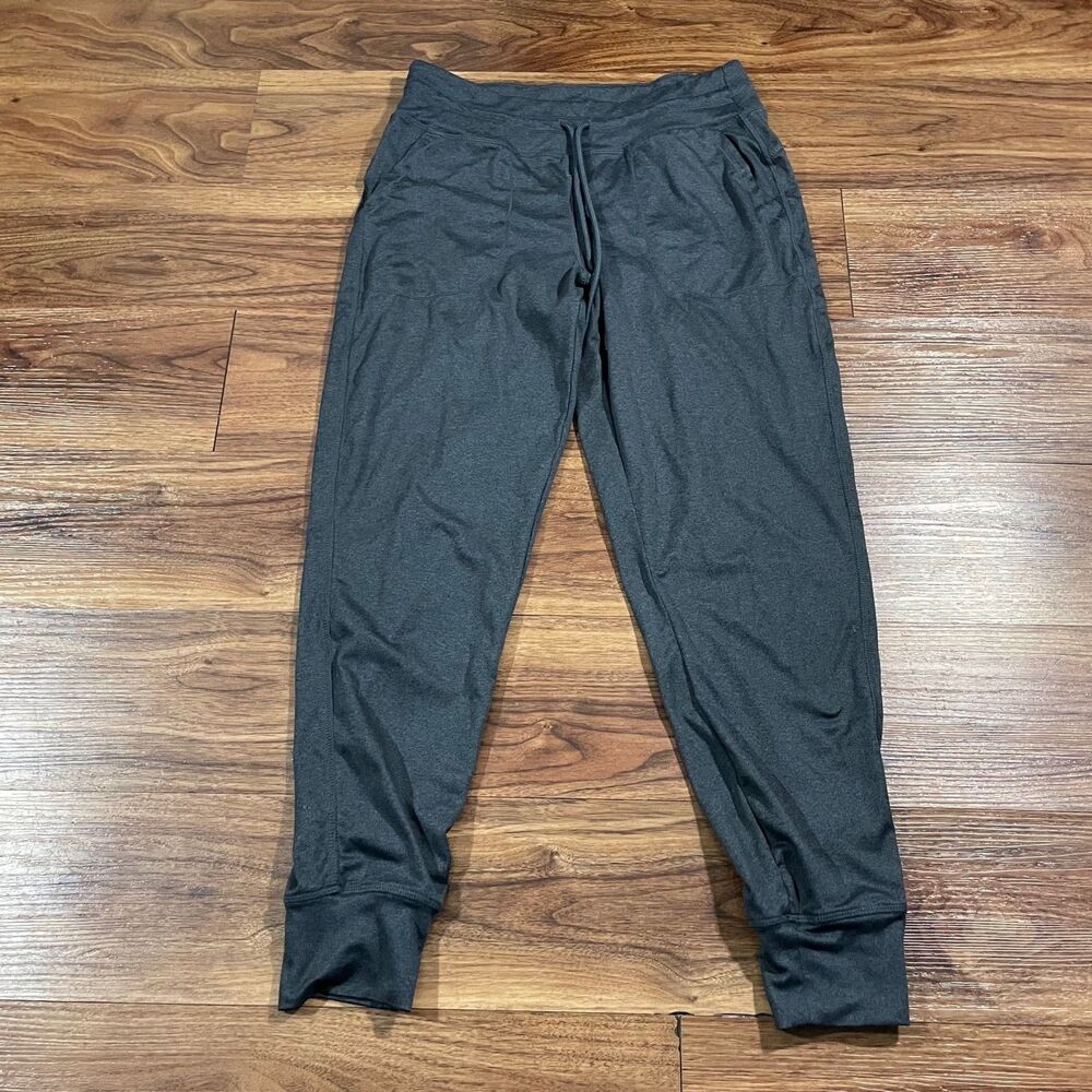 Lole Jogger Pants Gray Athleisure Activewear Comfy Drawstring Drawstring Women S